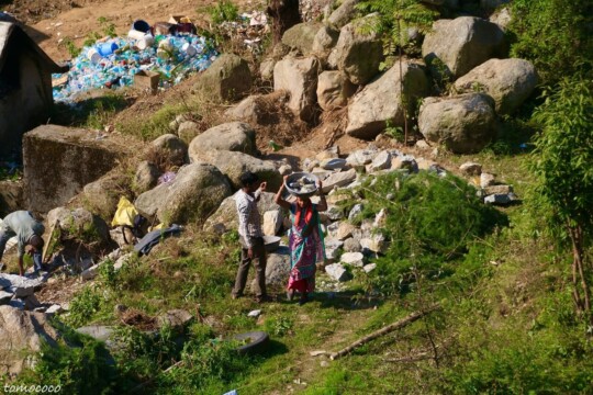 インドのバグスーの日常風景